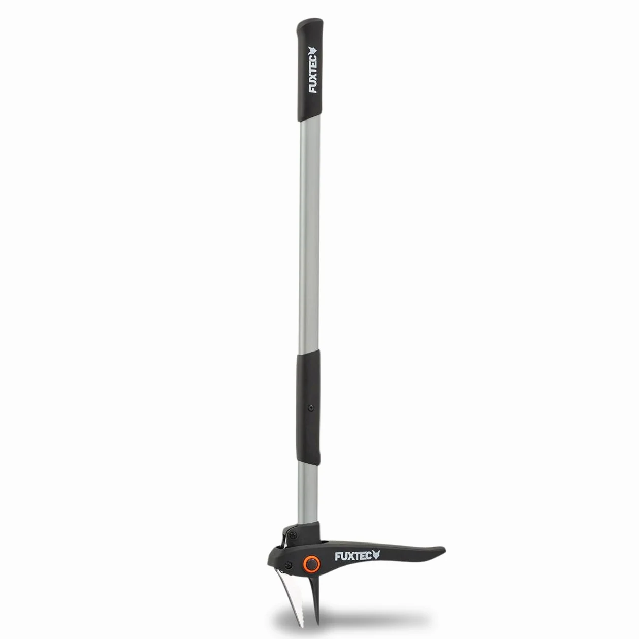 Désherbeur Manuel 4 dents FUXTEC FX-UKST, Arracheuse De Mauvaises Herbes et Chardons - Robuste Avec Long Manche. Pour Pelouse Et Jardin