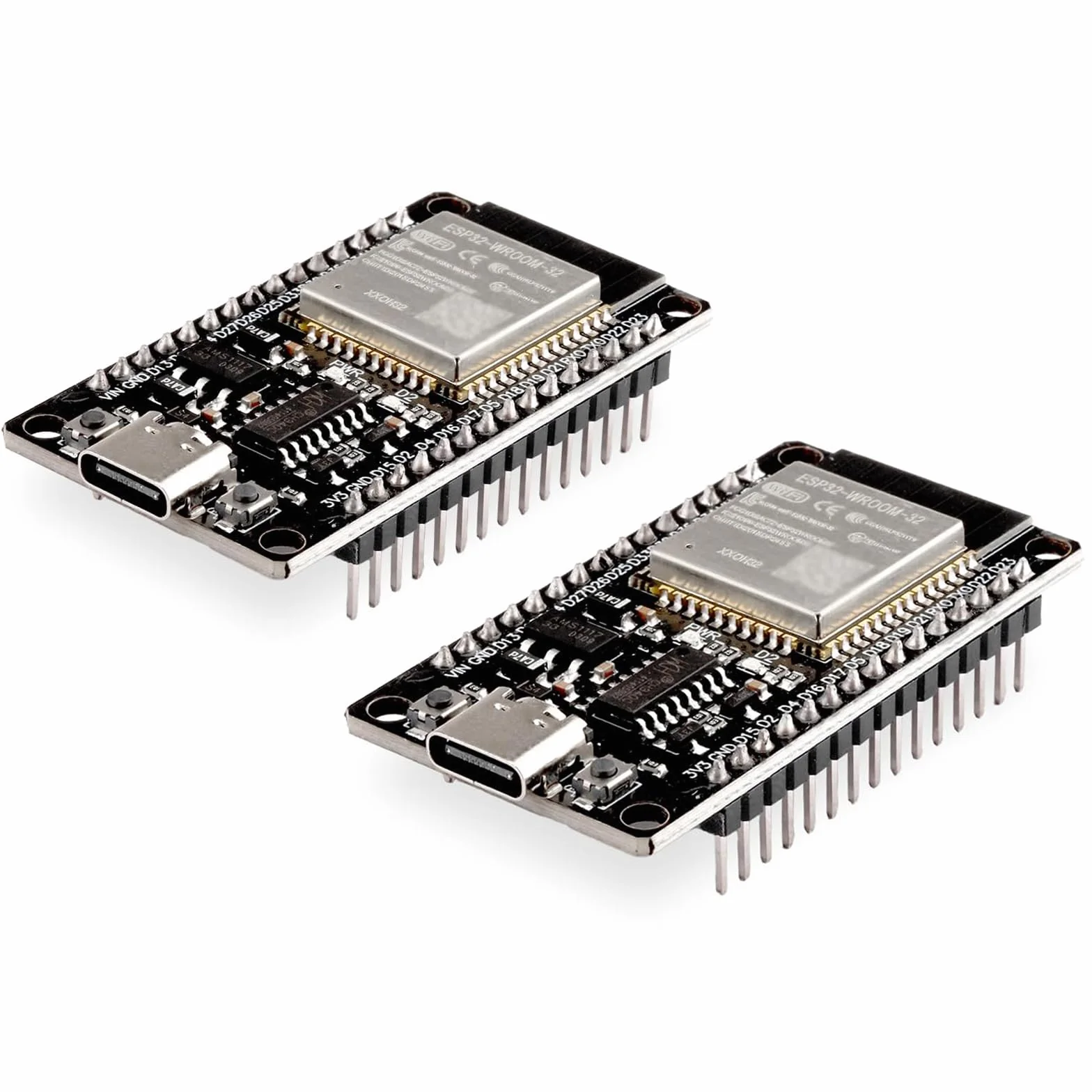 Diymore ESP32 NodeMCU Carte de développement USB C 2.4 GHz WiFi Bluetooth CH340