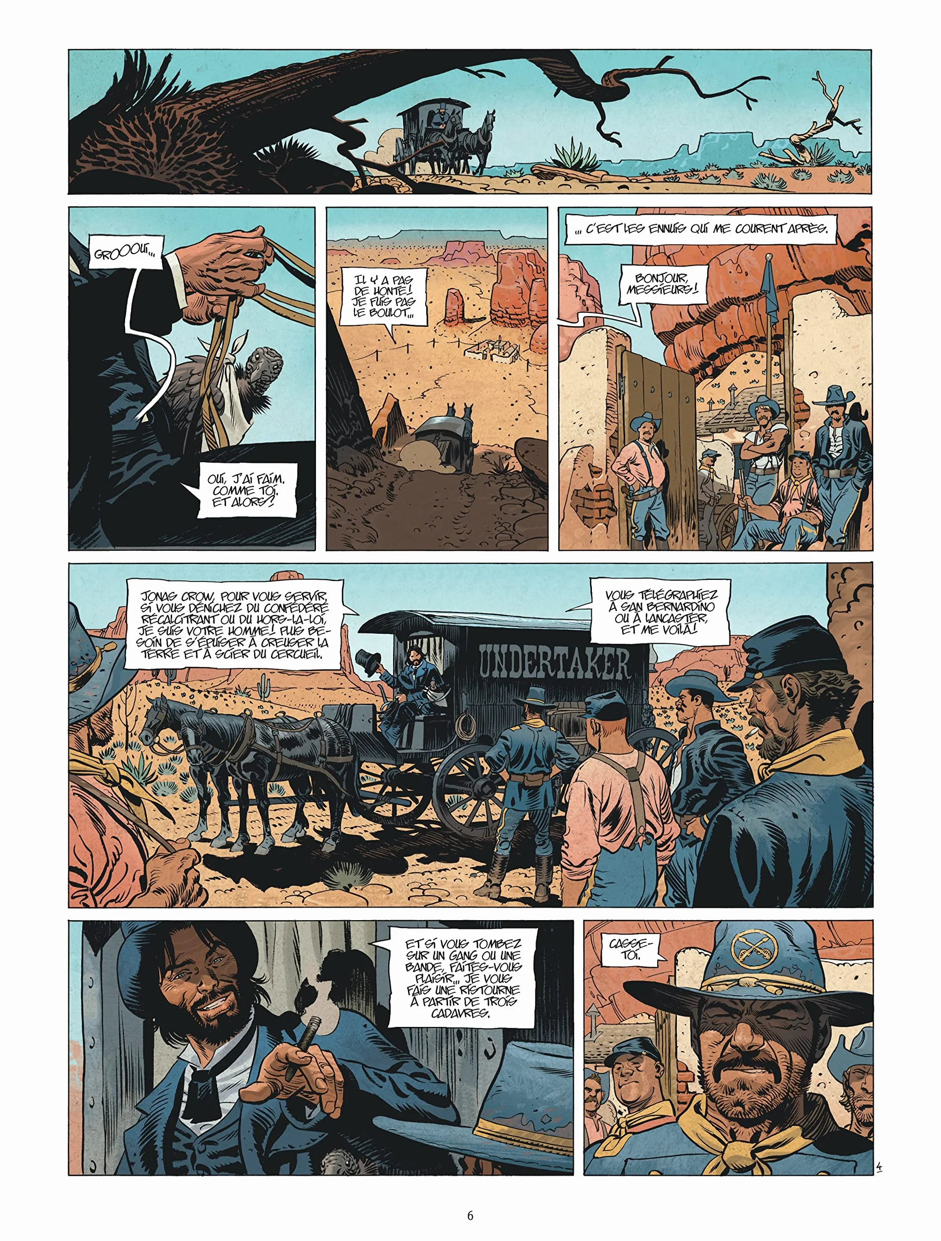 Undertaker Tome 1 Le Mangeur d'or