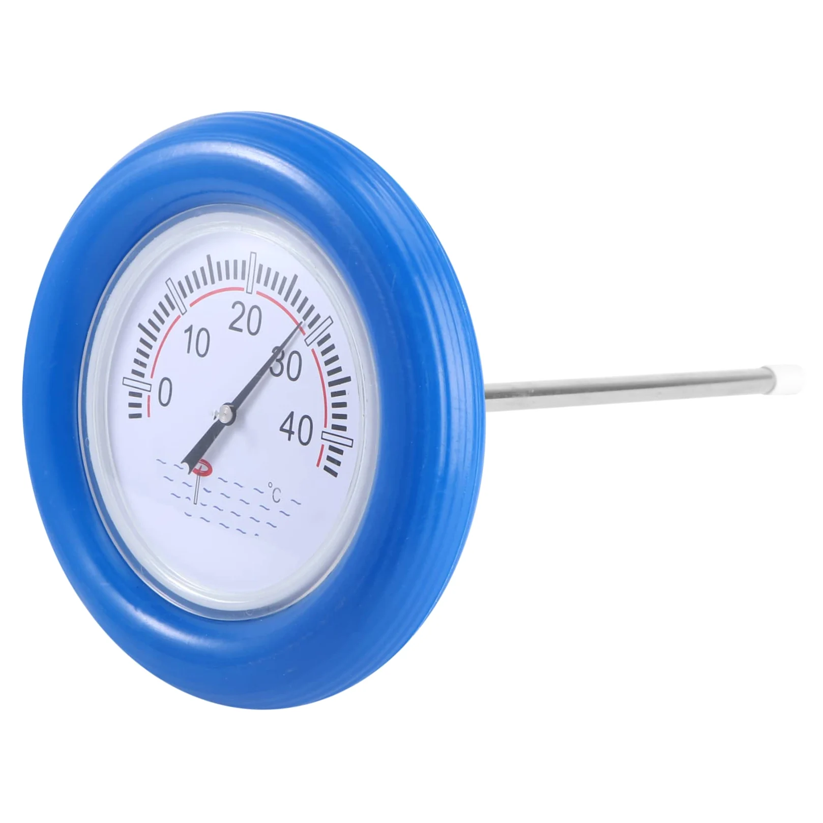 Toddmomy Thermomètre Piscine Flottant Testeur Température Eau Bleu Pour Piscine Spa Aquarium Bassin Poisson