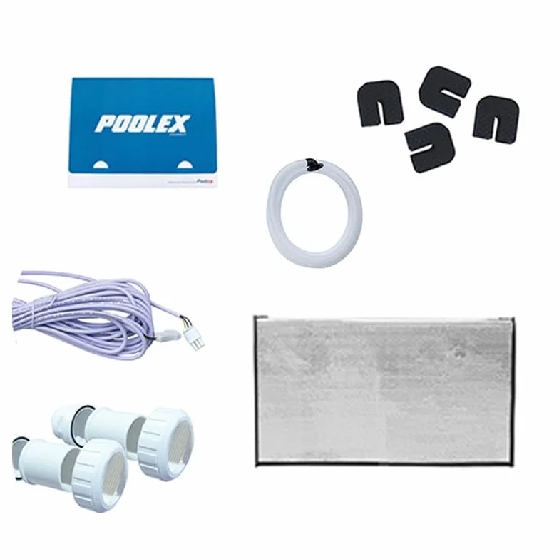 POOLEX Pompe à Chaleur PAC Silverline FI 200 TRIPHASÉ 80-110 m3