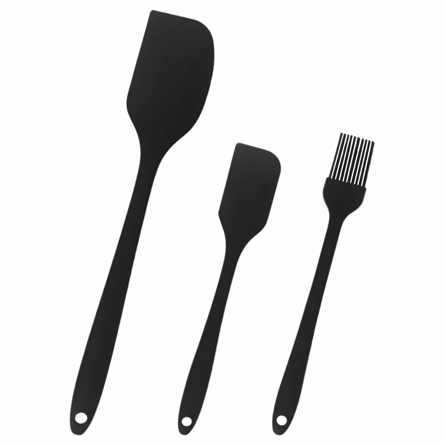 Kit de Cuisson en Silicone Résistant à la Chaleur avec Brosse à Huile et Outils de Cuisson