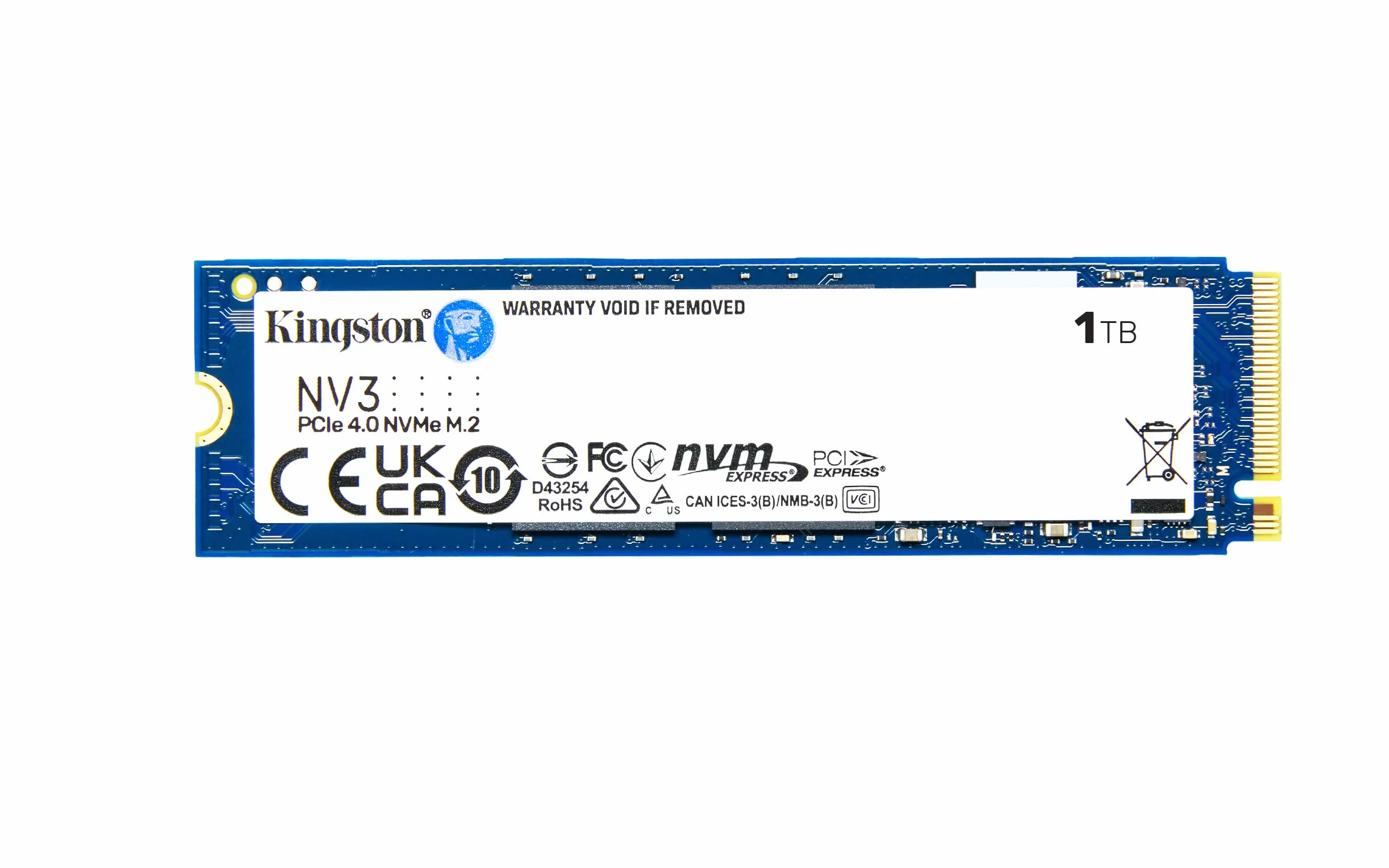 Kingston NV3 NVMe PCIe 4.0 SSD 1TB M.2 2280