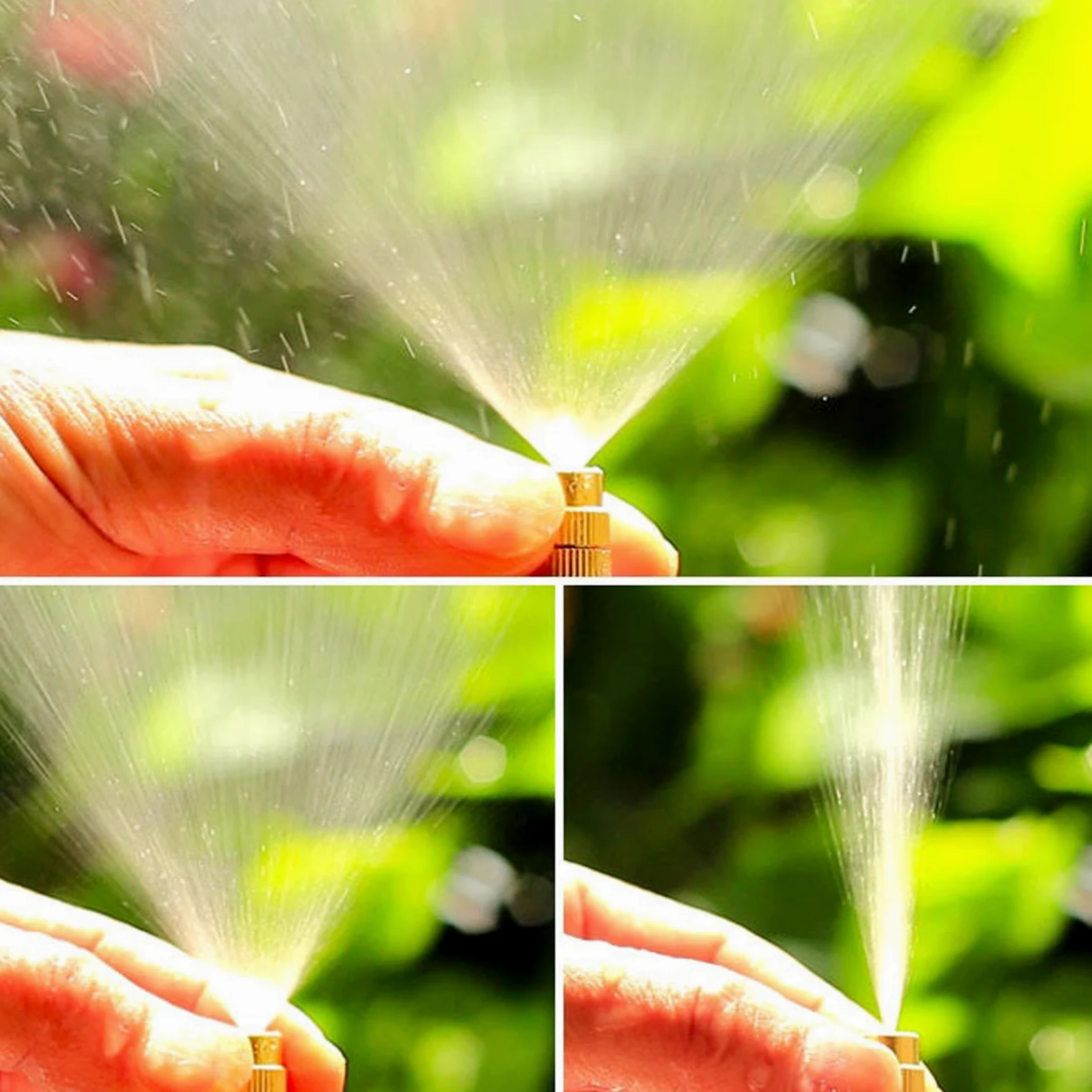 Kit d'irrigation goutte à goutte, système d'arrosage automatique de jardin, connecteur rapide et compte-gouttes à 360 degrés, buse en cuivre, système d'arrosage pour plantes de jardin, pelouse, cour