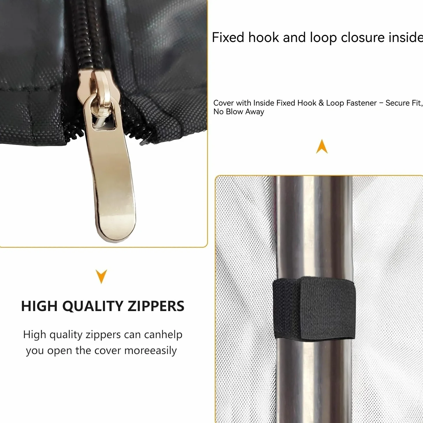 Housse de Protection 420D Imperméable Anti-Poussière pour Étagère de Rangement Intérieur/Extérieur Noir