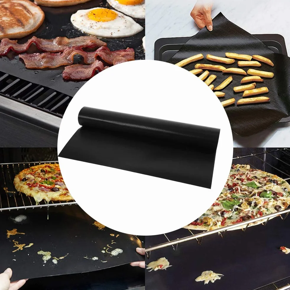 BBQ Grill Mat 5Pcs Barbecue Mat Grill Toppers