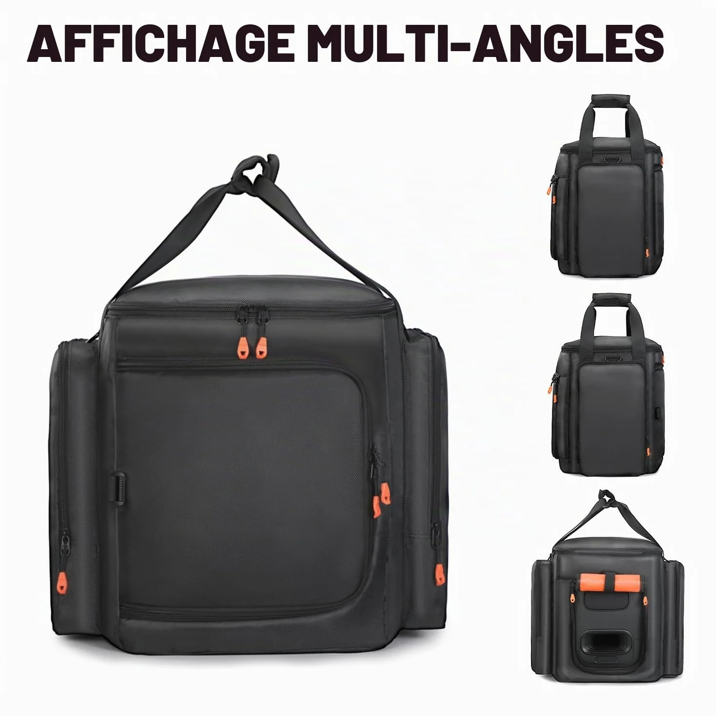 Sac de transport compatible JBL Partybox Encore Essential Essential 2, housse voyage avec poches