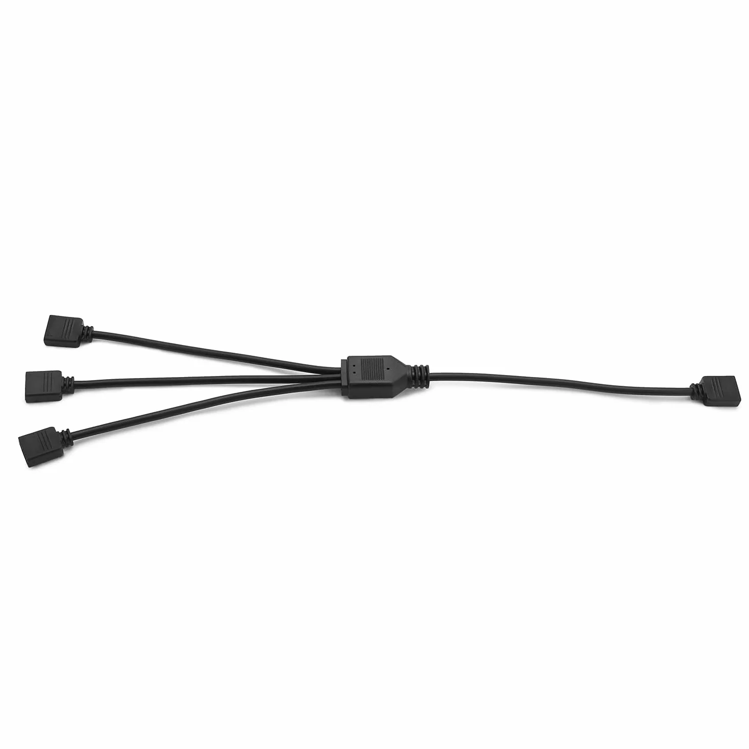 QWORK 2 Pièces câble répartiteur ARGB 5 V 3 broches 30 cm pour ventilateur PC