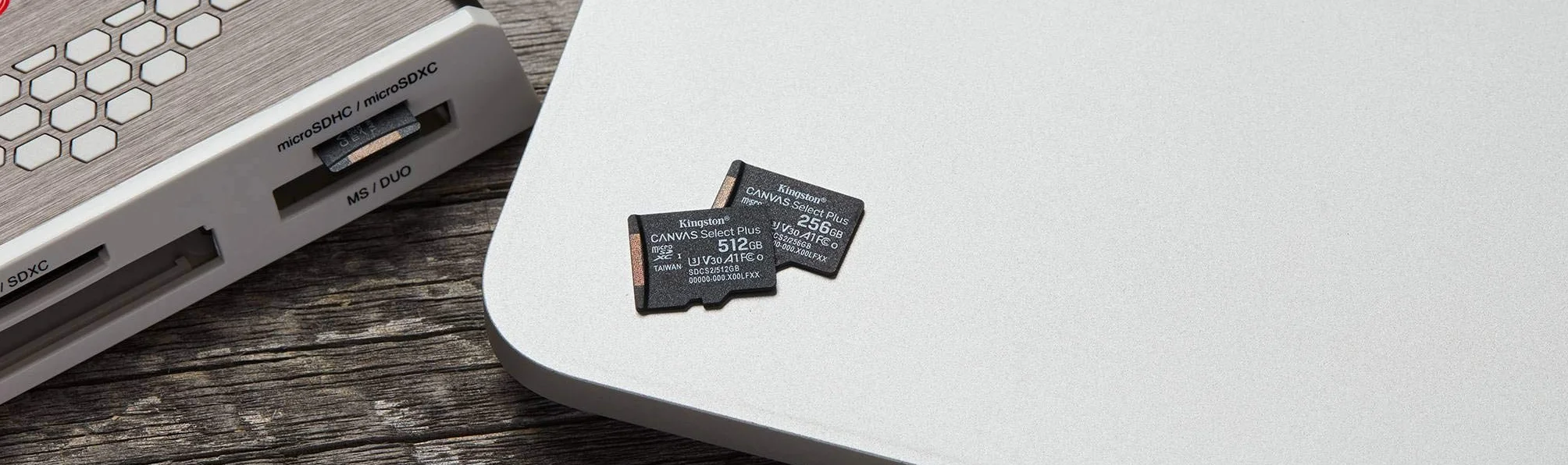 Kingston Canvas Select Plus Micro SD SDCS2/32GB Class 10 Carte Mémoire + Adaptateur
