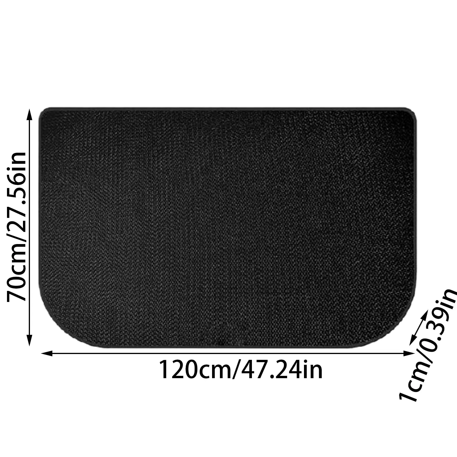 Tapis Ignifuge pour Cheminées Antidérapant Résistant à la Flamme | Protecteur de Sol Intérieur pour Poêle à Bois Pour Intérieur, Extérieur, Salon, Cuisine, Maison, Appartement, Sol, Salle De