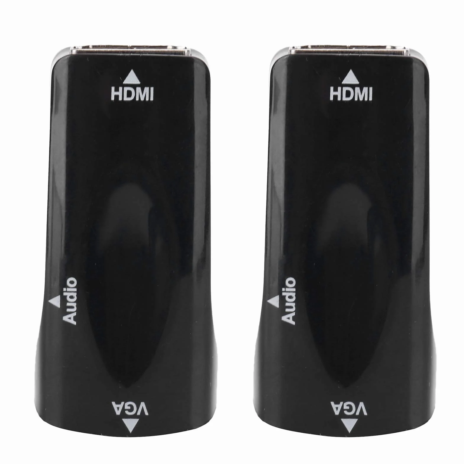 Goshyda Adaptateur HDMI Femelle vers VGA, Convertisseur Vidéo 1080P avec Câble Audio 3,5 mm