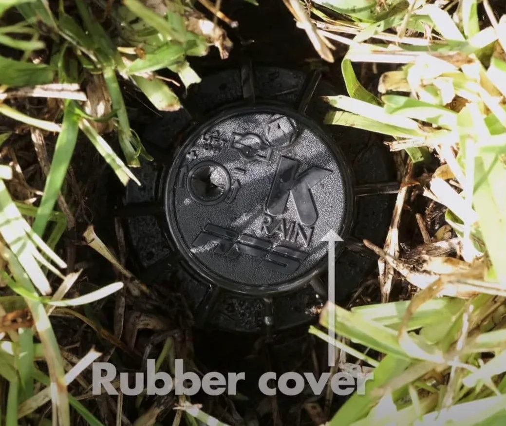 Suinga 5 x Arroseur d'irrigation à Turbine KRain RPS75 3/4'', portée 6,7 à 15,5 m, Noir