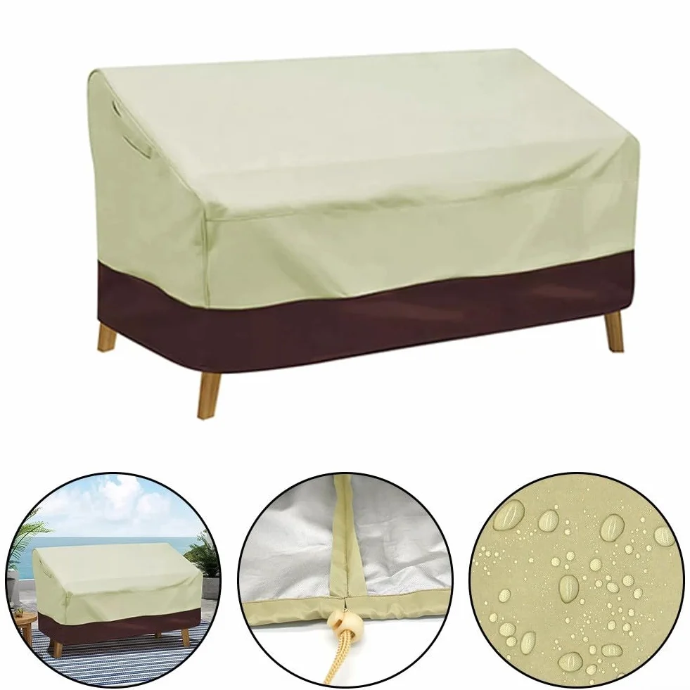 Housse de protection imperméable canapé 2 places 3 places 210D 193 x 83 x 84 cm